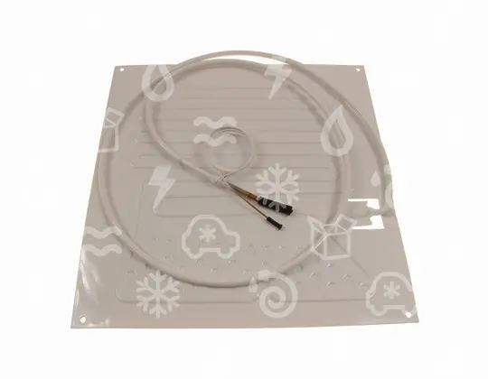 výparník deskový  455 x 350 mm, vývod kapilára, CANDY (92774892)